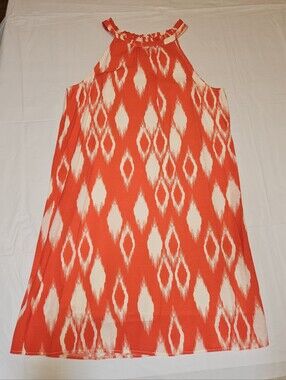 THML Orange Sleeveless Dress Size M